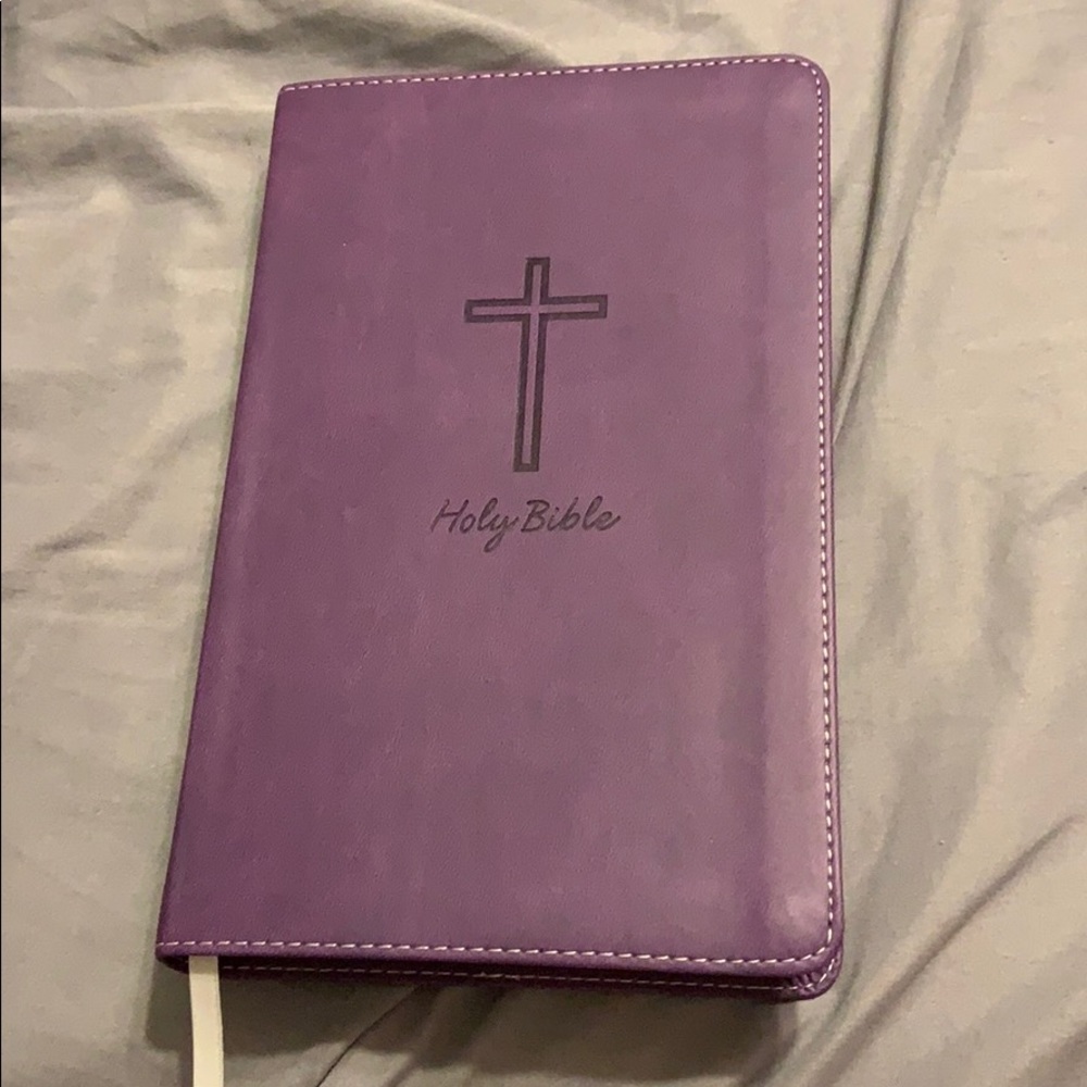 slightly written in Holy Bible